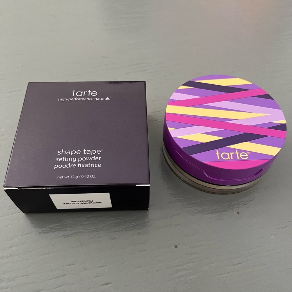 New Tarte High-Performance Naturals Shape Tape Setting Powder Translucent